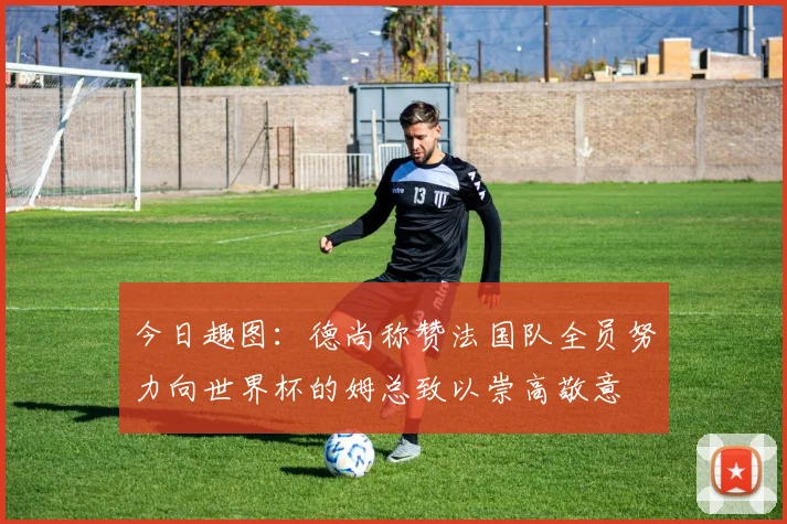 今日趣图：德尚称赞法国队全员努力向世界杯的姆总致以崇高敬意